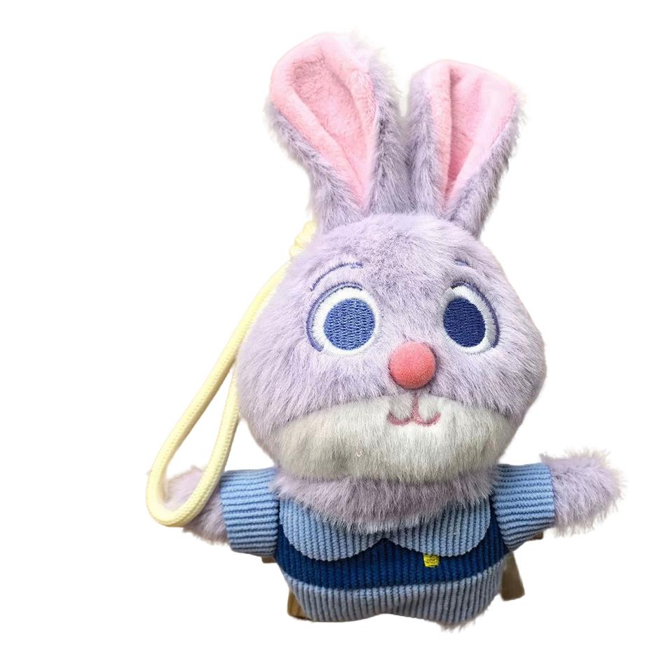 Najnowsza Pluszowa Zawieszka Zootopia Lisek Nick i Króliczka Judy Urocza pluszowa zabawka zwierzątko zaprojektowana dla Dzieci i Fanów Prezent Świąteczny