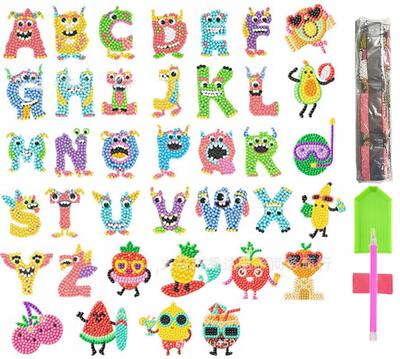 5D Diamond Embroidery Children's Set Of Puzzle Stickers