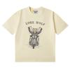 Cross-border 2025 autumn and winter new beautiful tide niche street GALLERY DEPT funny personality printed short-sleeved t-shirt