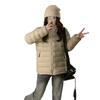0 Light and thin short cotton clothes women's hooded sewn cotton-padded clothes season fashion warm jacket
