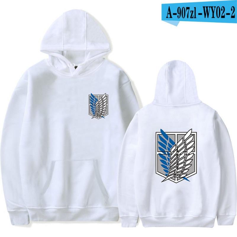 Attack on Titan Survey Corps Mikasa Ackerman Allen Wings of Freedom  Anime Peripheral Outerwear Autumn Winter Hoodie Sweatshirt