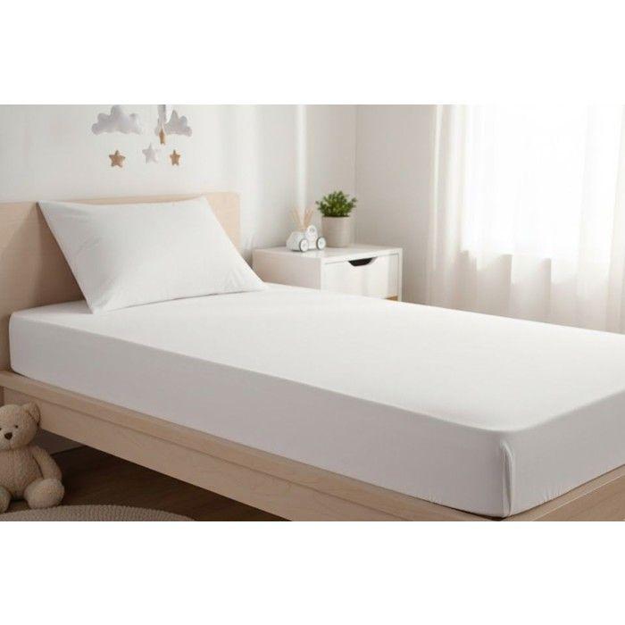 Easy dort - drap housse 90x140 cm - 100% coton bio - fabriqué en europe - labellisé oeko-tex standard 100