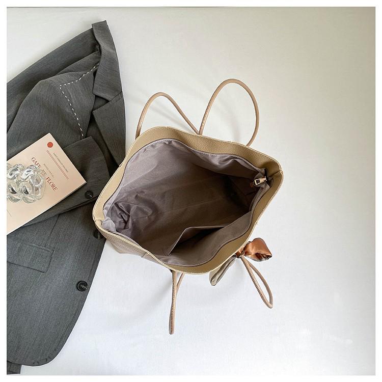 Women's 2026 Stylish Versatile Large Tote Bag - High-End Feel for Work & Casual Wear