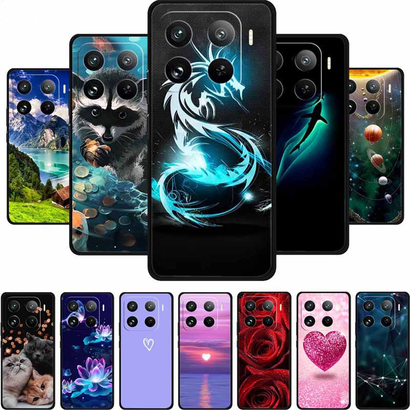 Für Xiaomi 15S Pro Hülle 15SPro Stoßfest Weiches Silikon TPU Rückseite Hülle Für Xiaomi 15 S Pro Handyhülle 15Pro Coque Funda Tasche