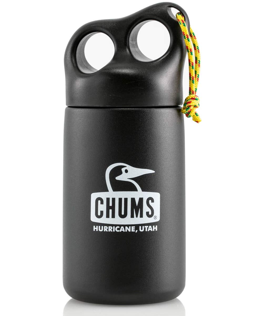 

CHUMS Camper Stainless Steel Bottle, 320ml, Black, CH62-1409-K001-00