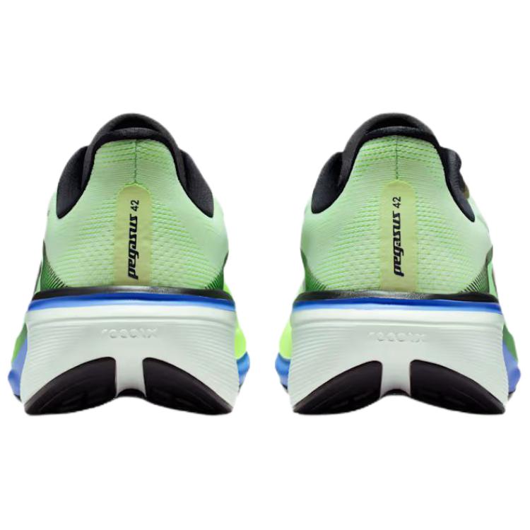 Nike Pegasus 42 Strada Volt Tinta Zaffiro Lime Blast Abete Nero Scarpe da Ginnastica da Uomo Verdi IB1873-702