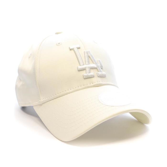 Casquette Blanche Mixte New Era Tonal Satin 9forty