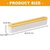 Magnetic Plastic Wrap Dispenser with Slide Cutter Space Saving Kitchen Organizers Single-Hand Operation for Aluminum Foil