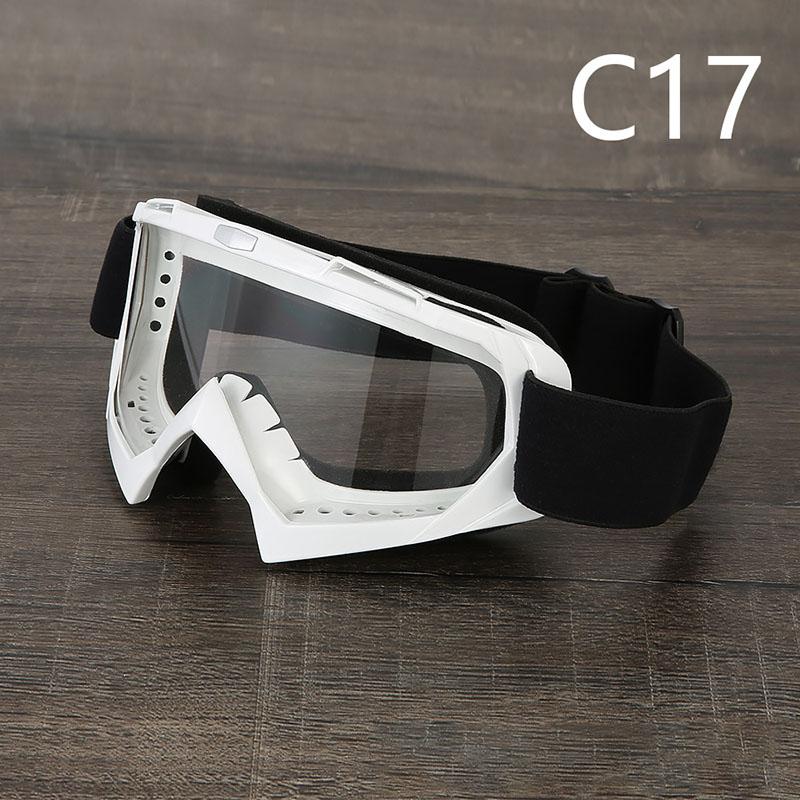 

Спортивные очки ветрозащитные защитные очки для велоспорта лыжи мотоцикла противотуманные УФ-защита сменные линзы прочная оправа C17
