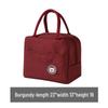 Insulated Lunch Box for Students and Office Workers, Waterproof and Anti-Oil Handbag with Large Capacity and Aluminum Foil Lining.