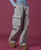 KOLEAT Padded Thermal Thick Quilted 3D Cargo Slacks Pants [Sky Gray] Winter Pants Ver.