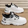 Autumn Mens Casual Shoes Leather MenS Sneakers Comfortable Soft Male Wark Board Shoes Platform Shoe For Men