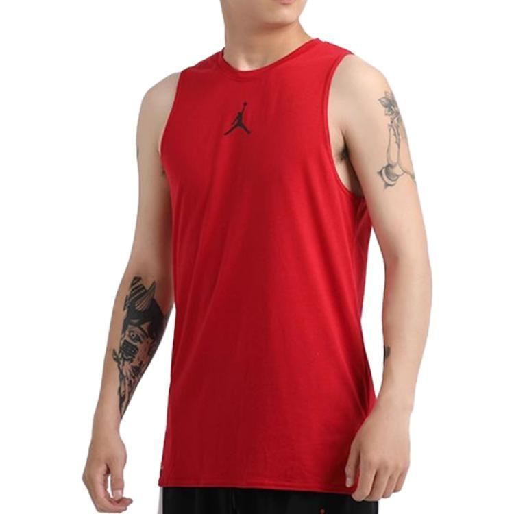 Jordan Basketball Jersey Men's Red CZ7851-687