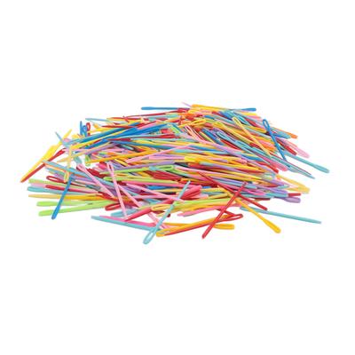 1000 Stück Nähnadeln aus Kunststoff mit großem Öhr, bunte Garnnadeln, Webnadeln, Sticknadeln