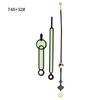 DIY Quartz Clock Movement Mechanism Luminous Hands For Wall Clock Repair Tools Accessories And Parts Replacement
