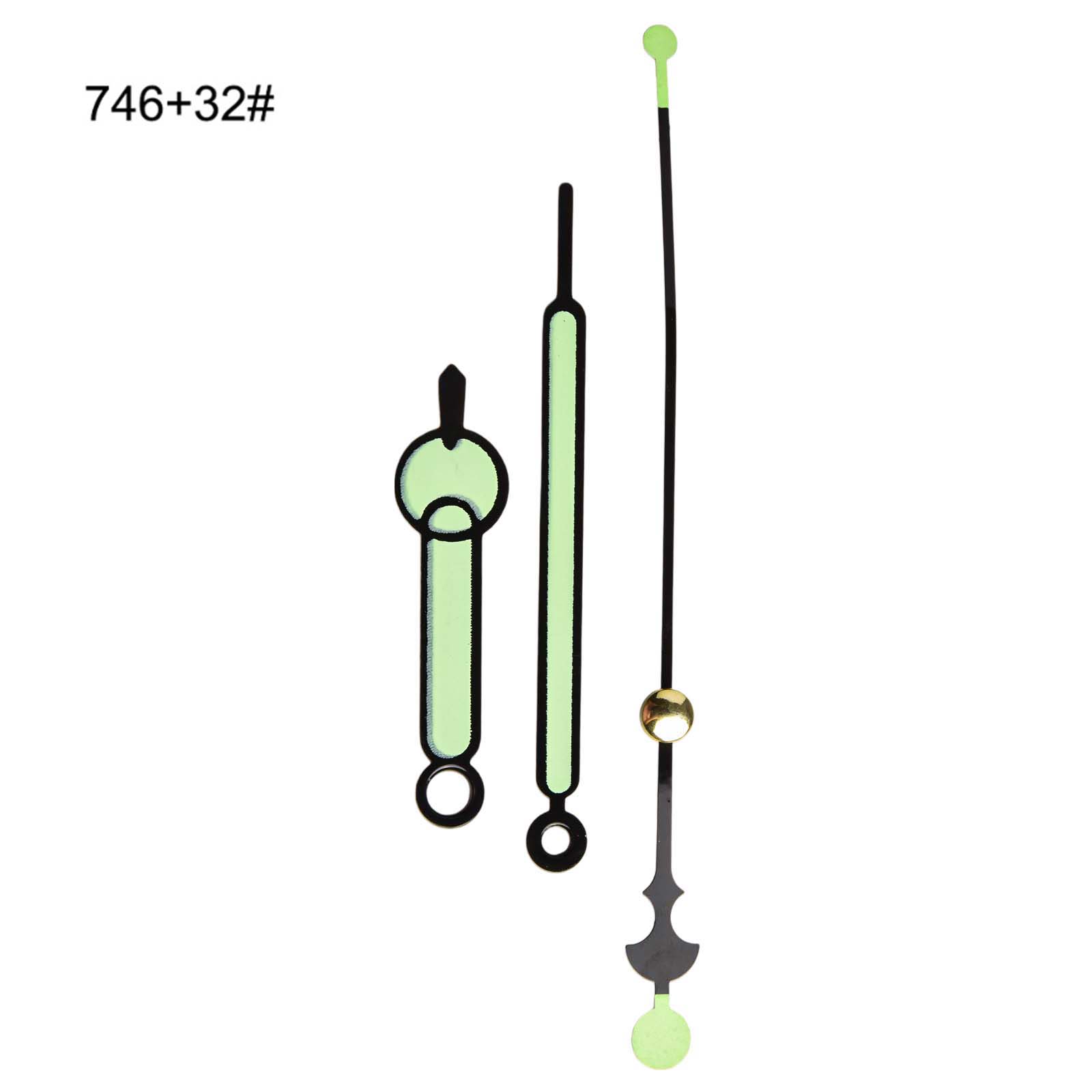 Кварцевый Механизм Светящиеся Стрелки Детали Механизма Ремонт B