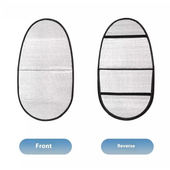 Universal Motorcycle Seat Cushion Sun Protection Aluminum Foil Sunshield Waterproof Heatproof Summer