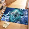 Hatsune Miku On The Moon Square rugs are a great choice for living rooms, bedrooms, home décor, and as gifts.