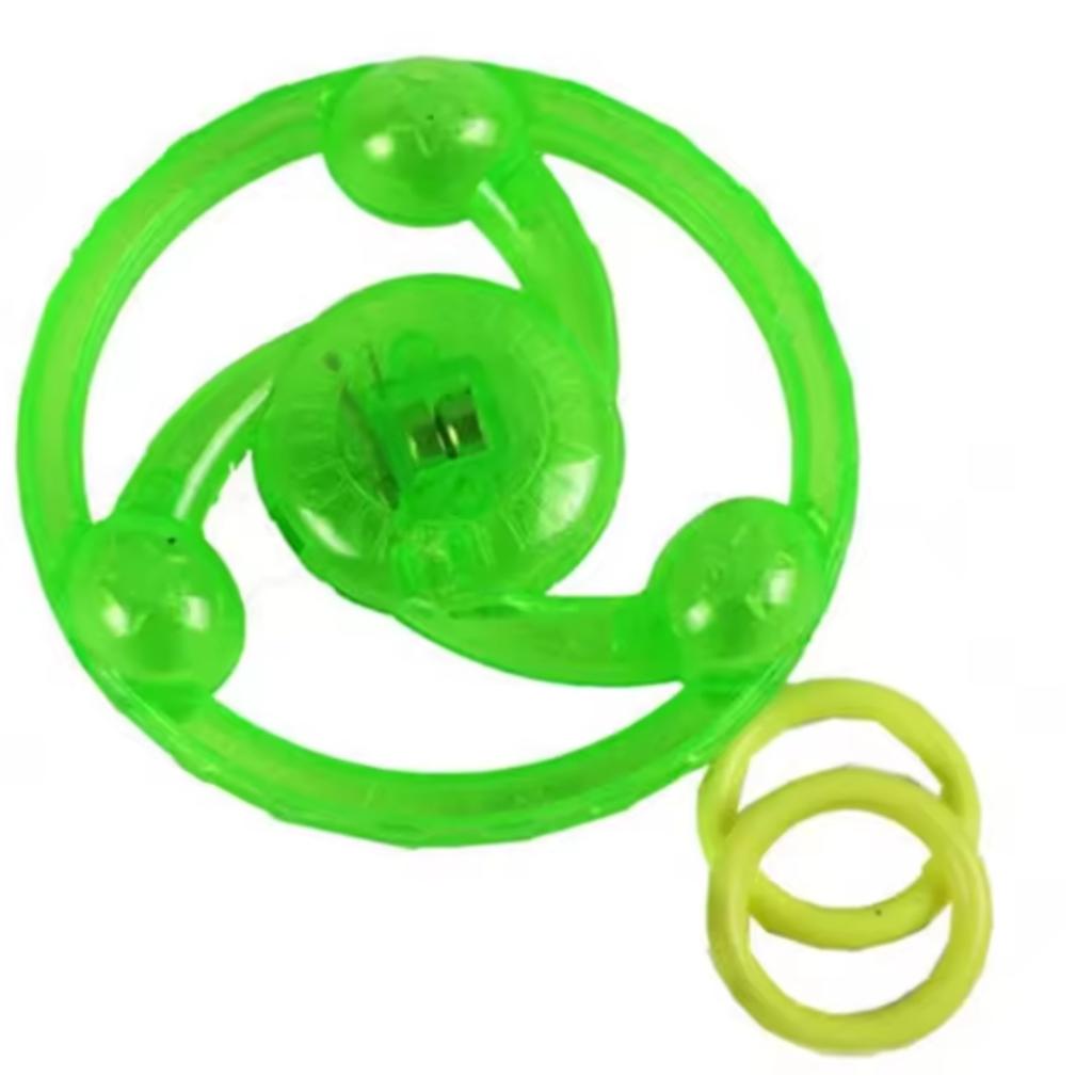 6 Stück Spaß Handgezogene LED Leuchtende Kreisel Spielzeug Kindertag Party Geburtstag Gastgeschenk Pinata Füllung Kindergarten Geschenk Preis