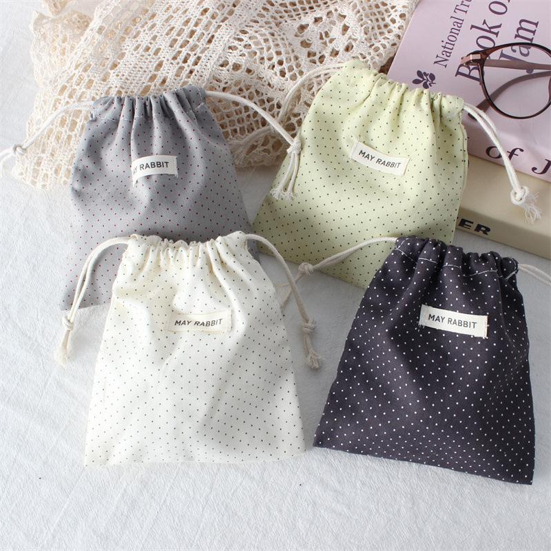 Tragbare Kordelzugtasche Niedliche Mini-Kordelzugtaschen Schlüssel-Münzbeutel für unterwegs Reise-Organizer-Taschen Kulturtasche Schmuck-Staubbeutel