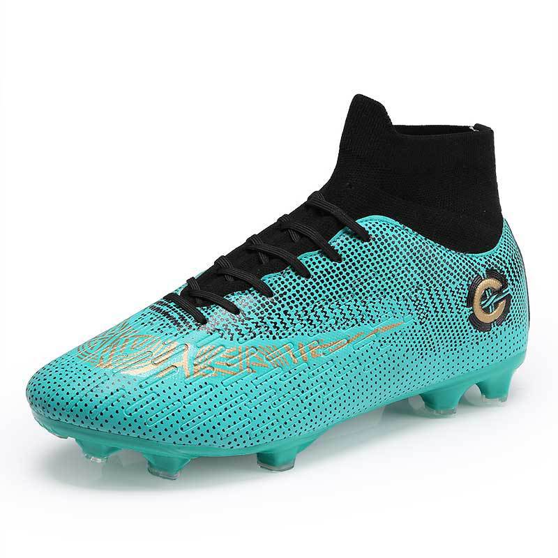 New spring and summer long nails short nails football shoes socks cover shoes hard sole running shoes sports shoes grass sports shoes