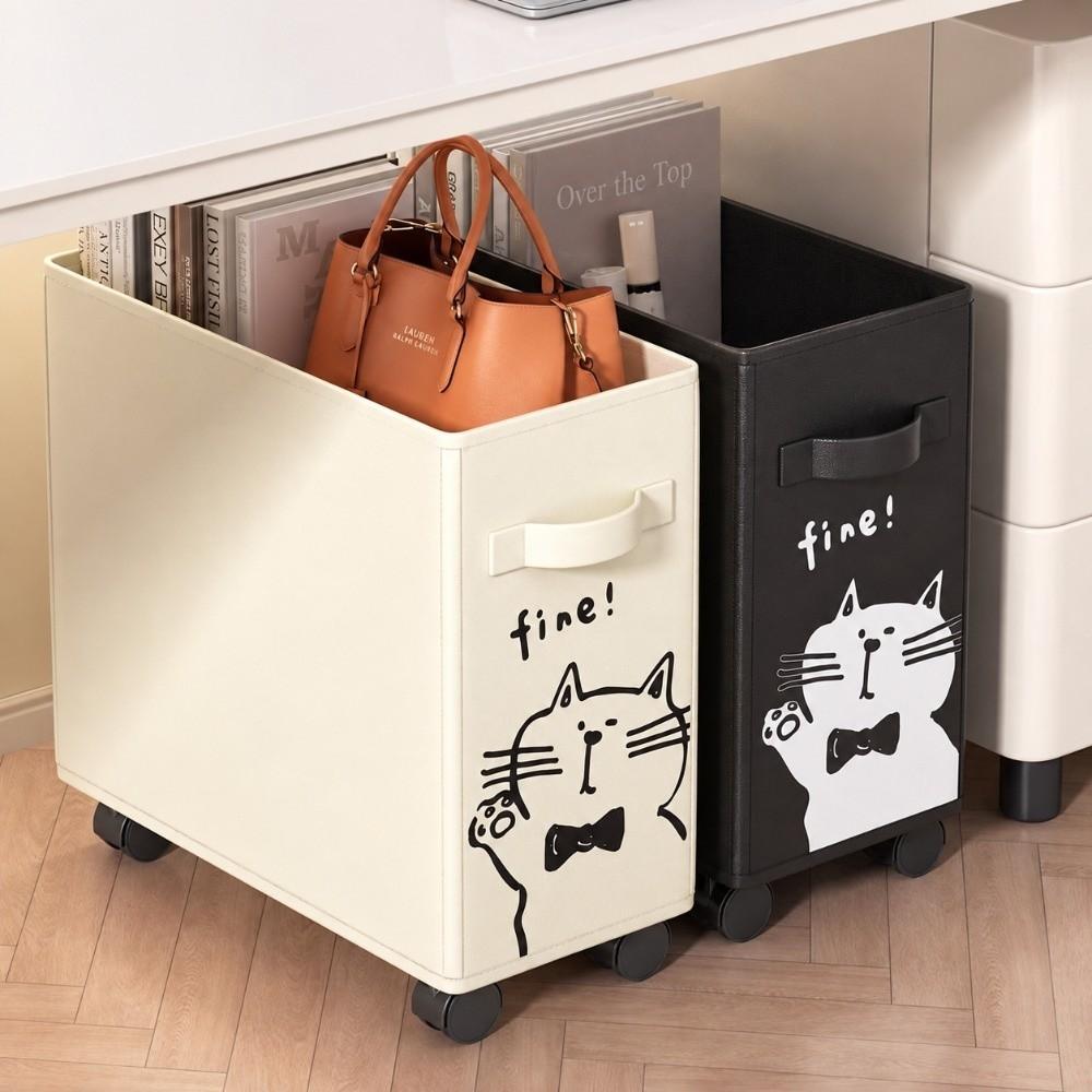 Mobile Storage Rolling Storage Cart Under-Desk Design Under Desk Organizer For Home