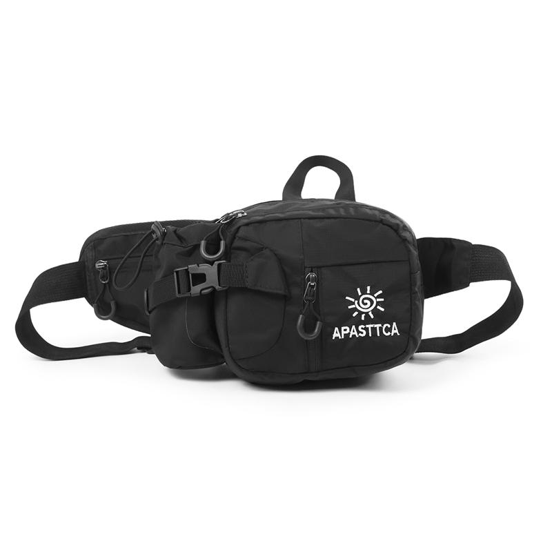 Borsa pettorale unisex per sport all'aperto, ciclismo, borsa a tracolla, borsa da vita per borraccia