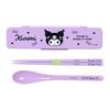 Sanrio Relief Chopsticks Spoon Kuromi 646521 (SANRIO) & -