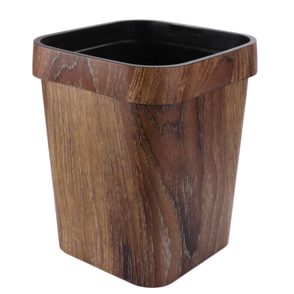 Square Trash Can Large Capacity Waste Bins Uncovered Rubbish Can Bedroom