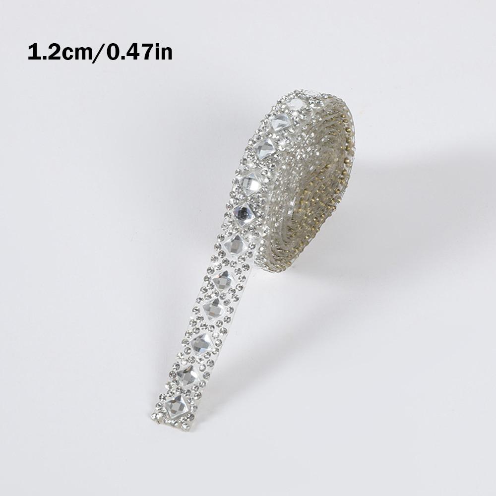DIY Self Adhesive Rhinestone Strips Sewing Accessories Bling Rhinestone Trim Tape  Wedding Decor