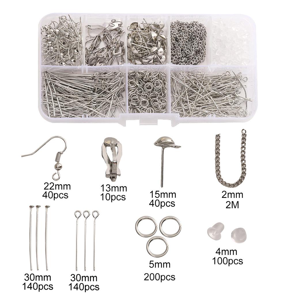 DIY Jewelry Accessories, Earrings, Ear Hooks, Bracelets, Necklaces, Handmade Bead Materials, Tool Sets
