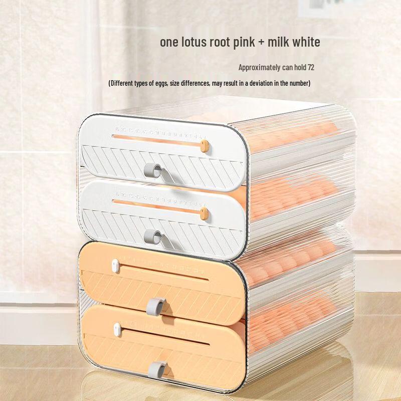 Double-Layer Rolling Egg Storage Box