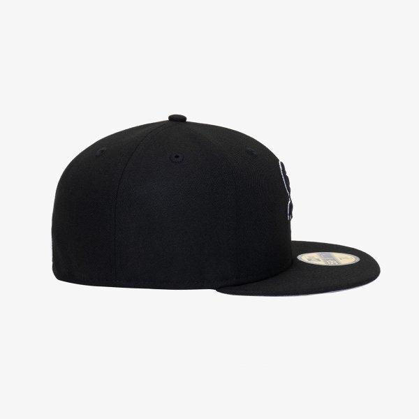 New Era Chicago White Sox Basic Outline Fitted Cap Black 11941974