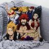 My Hero Academia Cool Cartoon Cushion Cover Polyester Sofa Cushions Decorative Throw Pillows Home Decoration Pillowcover