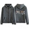 Shakira Las Mujeres Ya No Lloran  Tour Print zipper Hoodie Men Women Fashion Sweatshirt Long Sleeves Casual zip up Jacket