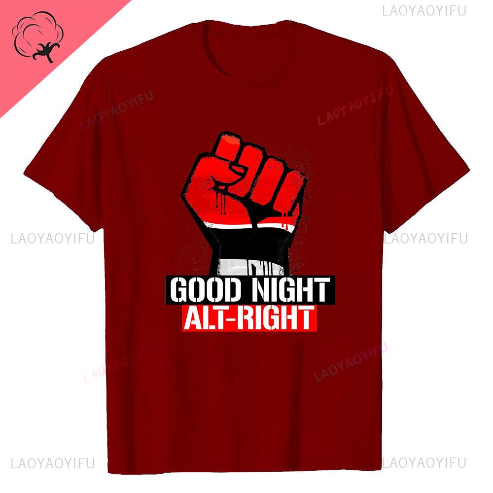 2025 New Arrival LE Good Night Left Side TShirt Men and Women Tee for Young Age and Middle Age Male and Lady Summer Popular Tops