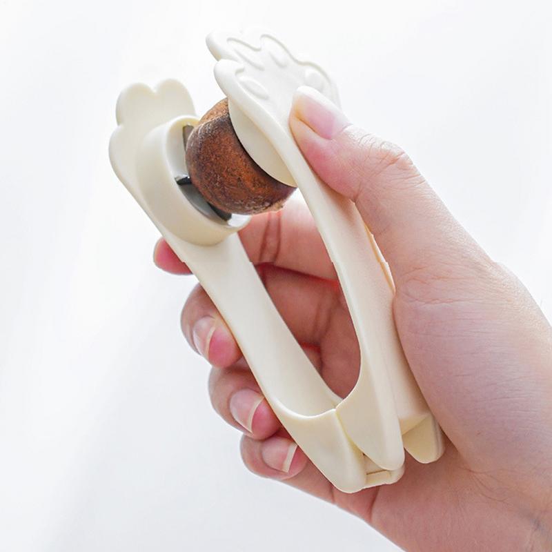 Nástroj na louskání kaštanů Tvar kočičí tlapky Odstraňovač slupky kaštanů Ergonomický otvírák na kaštany Louskáček Klip na kaštany Škrabka Louskáček