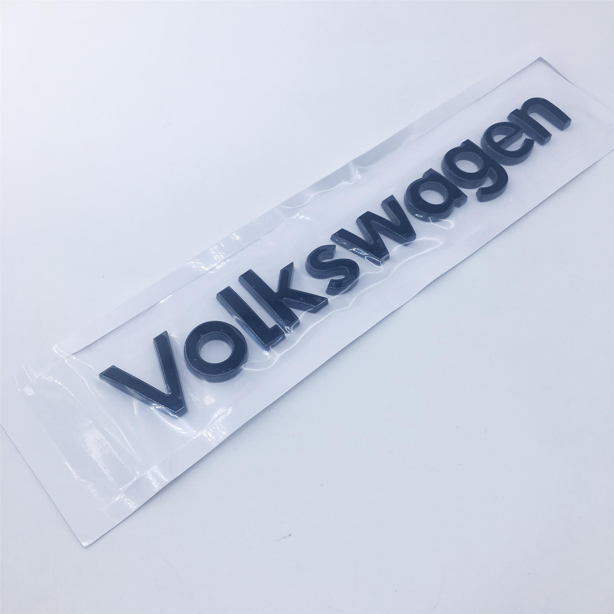 

For VOLKSWAGEN VW Volkswagen Car Styling ABS Emblem Sticker for Golf Passat Polo Tiguan Scirocco Jetta Caddy T-ROC R Tail Trunk Volkswagen 1pcs