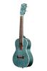 KALA Sparkle Series Glitter Sparkle Concert Rhapsody In Blue Bag Ukulele, Finish, Size, KA-SPRK-AQUA_W/BAG20_06 [Gig Included]