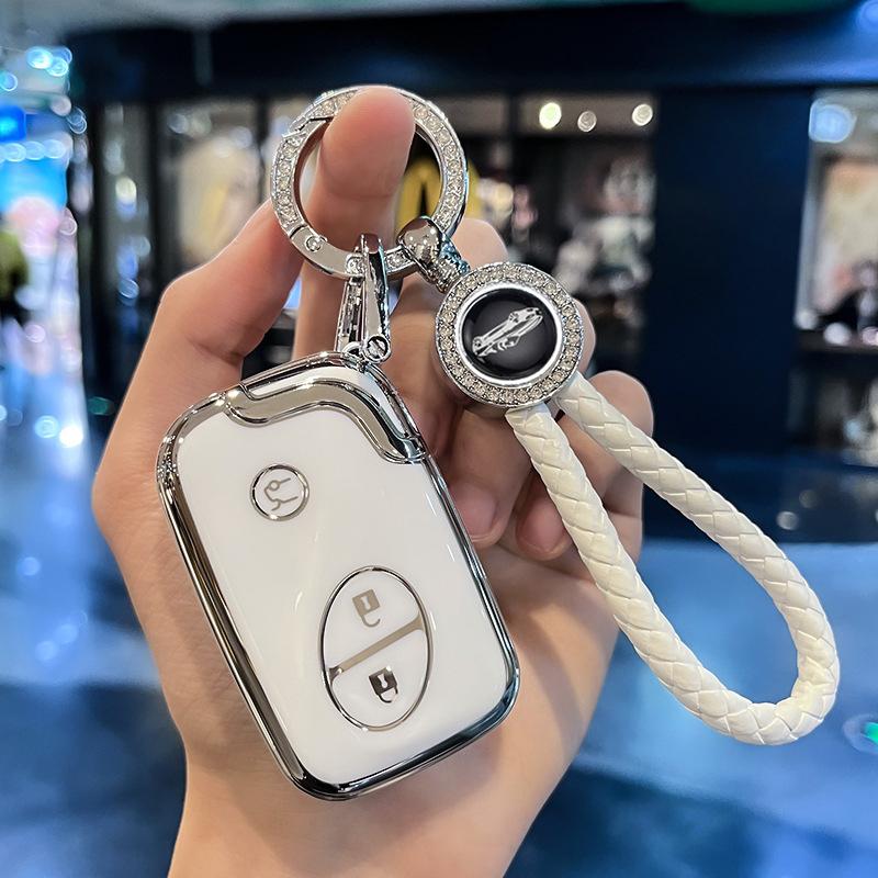Auto Shell For Lexus Is250 Is300C Rx270 Ct200H Gx400 Gx460 Es240 Es350 Ls460 Gs300 450H 460H Soft Tpu Car Key Case Cover Key Bag