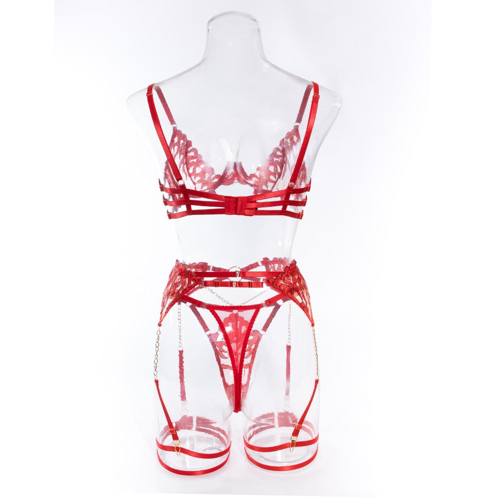 Sexy Lingerie Love Temptation Slim Four-Piece Set