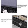 2 Slots Leather Watch Storage Box Men & Women's Jewelry Display Drawer Case Watch Organizer Home Storage Watch Showcase