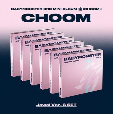 [pre-order] BABYMONSTER – 3. Mini Album [CHOOM] Wersja Jewel. (6 Zestawów / Opcja dla Członka)