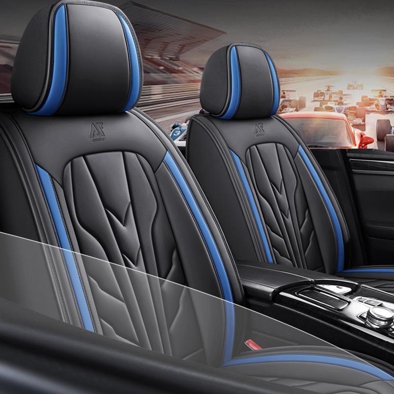 Single Full Coverage Car Seat Cover Premium Faux Leather Material, Fits Most Sedans/SUVs, Enhances Interior, 5 Colors Available