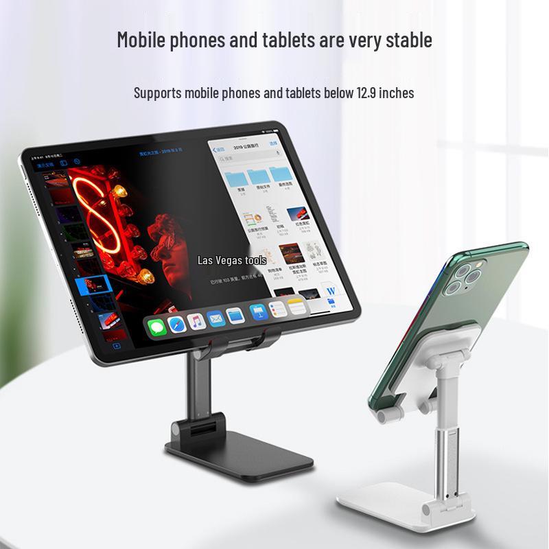Universal Foldable Tablet & Phone Holder - Adjustable, Portable, Multi-Functional for Streaming & Watching