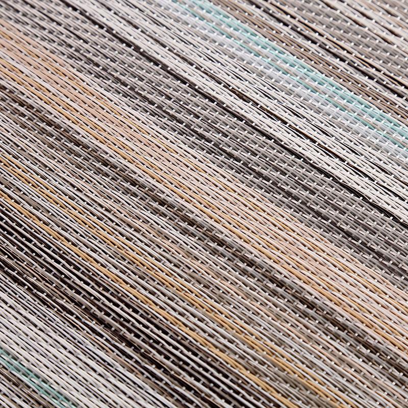 1Pc Woven PVC Placemat, Heat-resistant Table Mat ,Washable Without Fading,Suitable For Dining Table, Kitchen 30x45cm