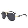 Sunglasses for Men Aviator Polarized UV Protection Military Style Metal Mirror Sun Glasses
