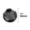 4 Stück 56mm Radnabenabdeckungen für Mazda 3 5 6 323 626 RX-8 MX-5 Atenza Axela CX-4 Fahrzeugkappe Aufkleber Abzeichen Abdeckungen