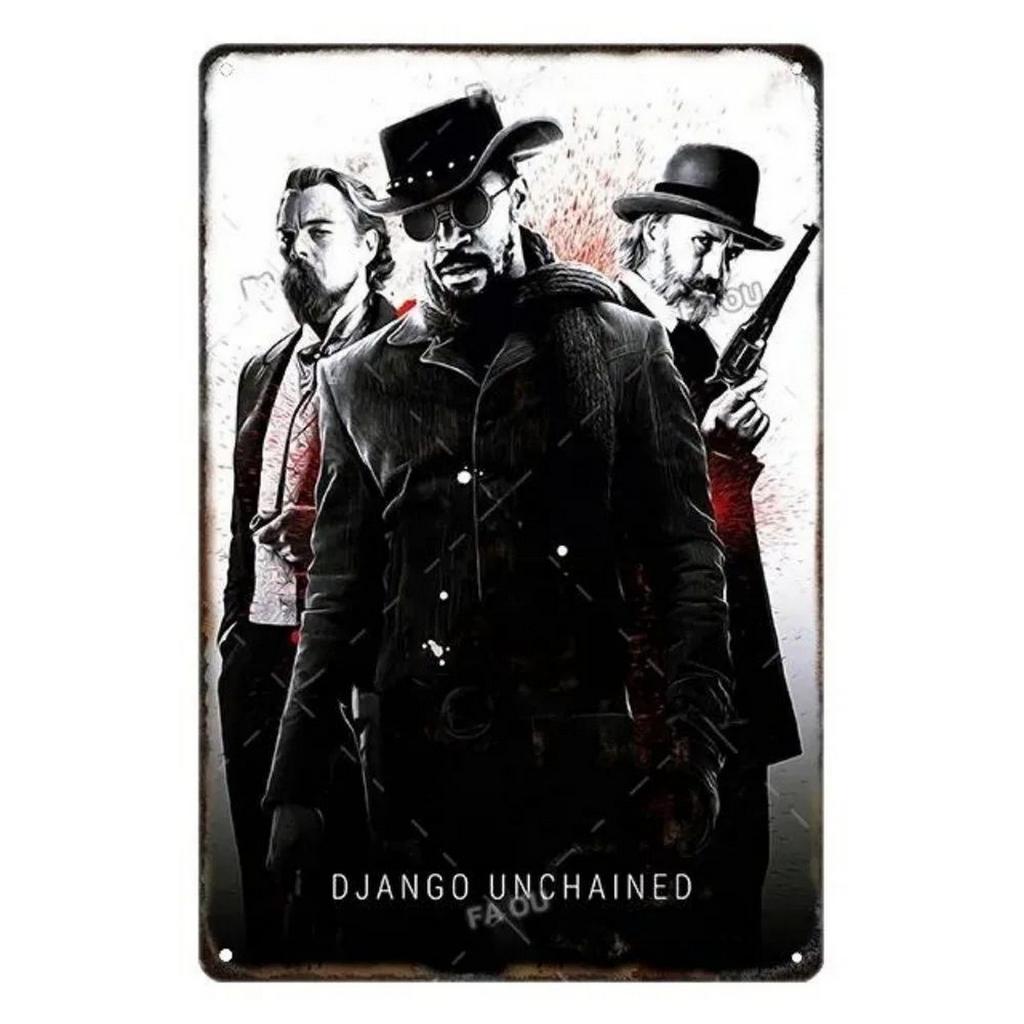 Metal Tin Signs Plaque Classic Movie Wall Decoration Vintage Art Posters Iron Painting for Man Cave Home Cafe Garden Club Bar