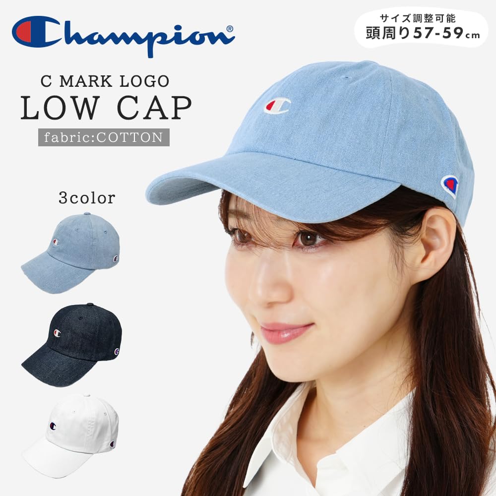 Champion Cap with One Point 181-0647 (D.DENIM)